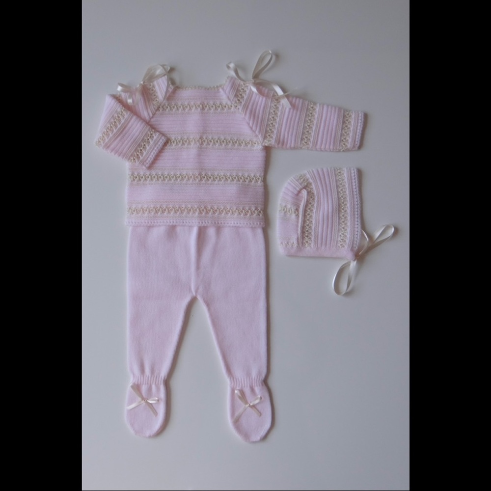 Baby Girl knit set NEW
